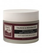 Крем возрождающий Anti Age plus 24 часа "Taurine & Resveratrol" 50 мл, 250 мл Beauty Style