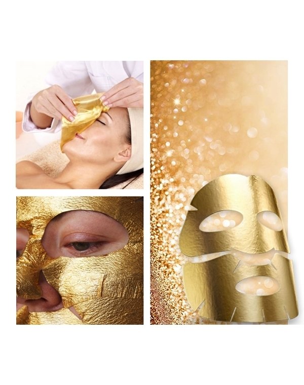 Трехкомпонентная альгинатная лифтинговая золотая маска против морщин и дряблости Beauty Style, набор 10 шт 7
