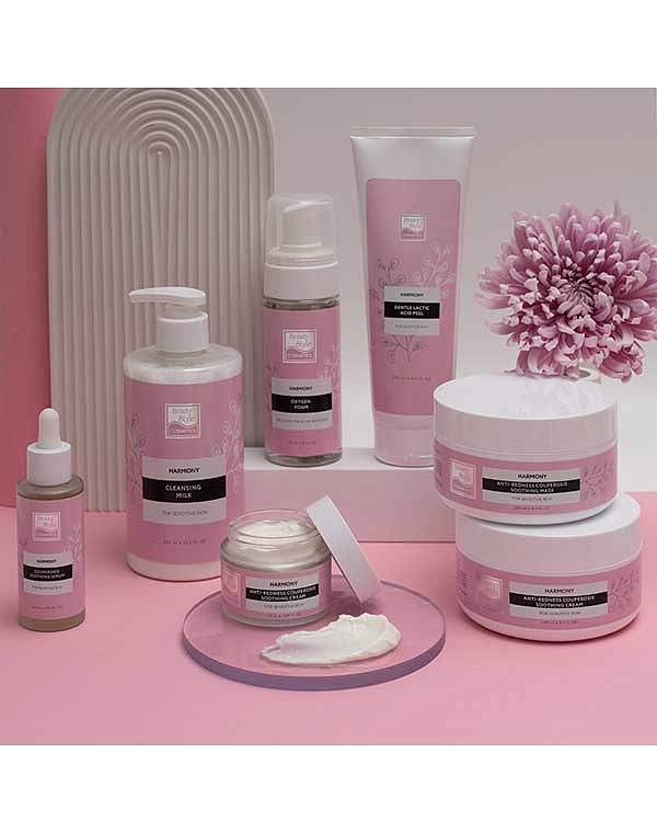 Пилинг-скатка с молочной кислотой для чувствительной кожи «Harmony» Beauty Style, 250 мл 6