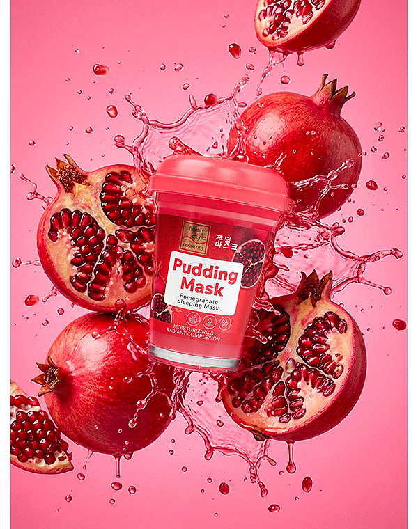 Ночная маска-пудинг с гранатом «Увлажнение и ровный тон», Beauty Style, 100 г 3