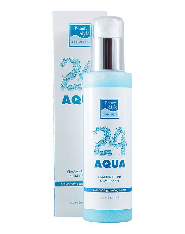Увлажняющий крем-пилинг "Аква 24" Beauty Style, 200 мл 2