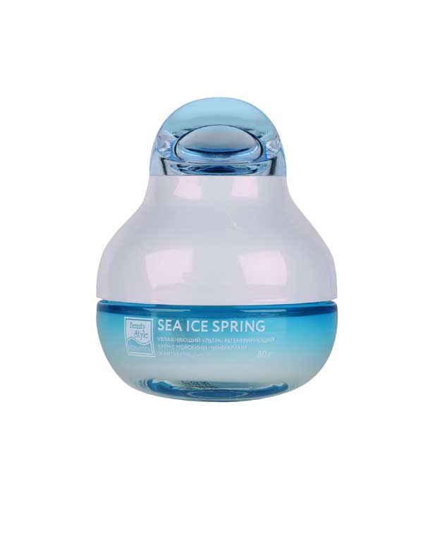 Набор увлажняющих средств с морскими минералами, гиалуроновой кислотой и антарктицином «Sea Ice Spring» 2 шага, Beauty Style 6