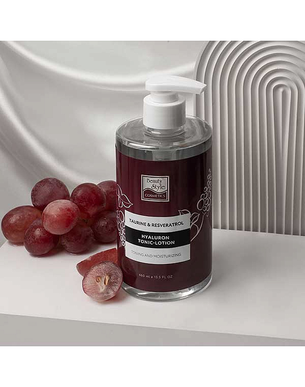 Гиалуроновый тоник "Taurine & Resveratrol" 100 мл, 460 мл Beauty Style 7