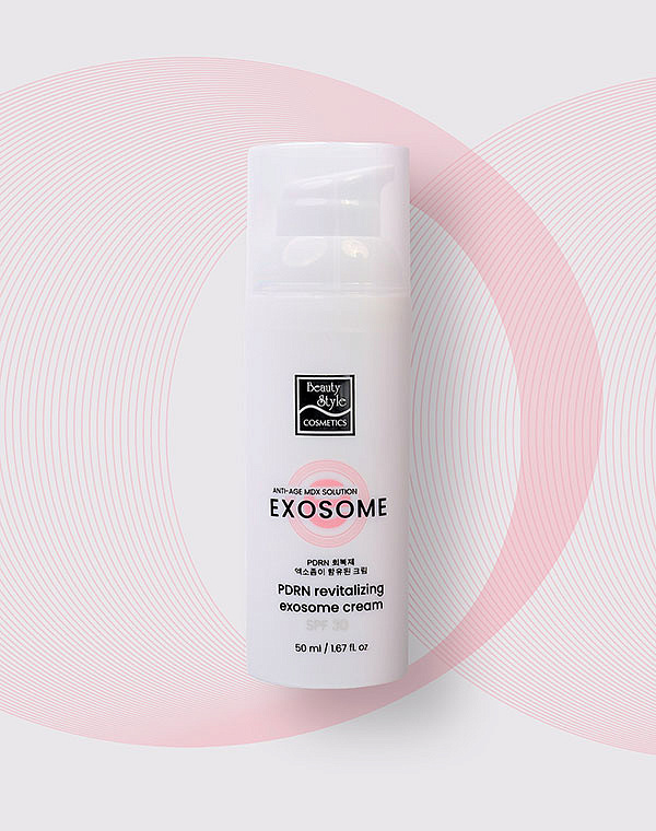 Восстанавливающий омолаживающий крем с экзосомами и PDRN, SPF 30 PDRN Revitalizing Exosome Cream Beauty Style, 50 мл 3