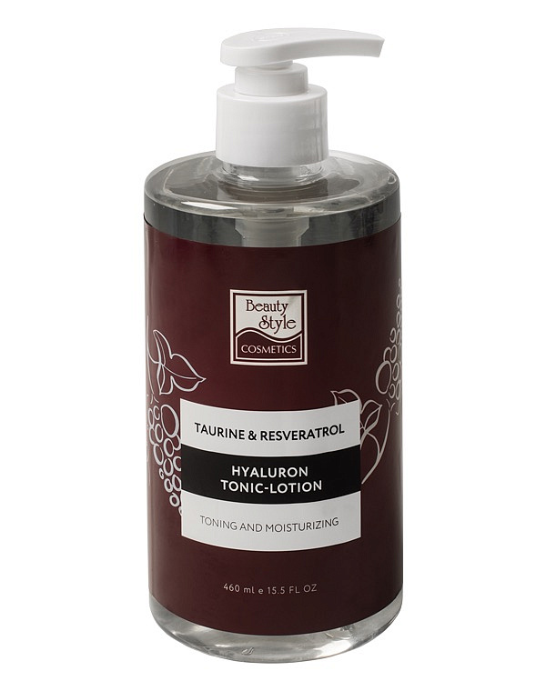Гиалуроновый тоник "Taurine & Resveratrol" 100 мл, 460 мл Beauty Style 5
