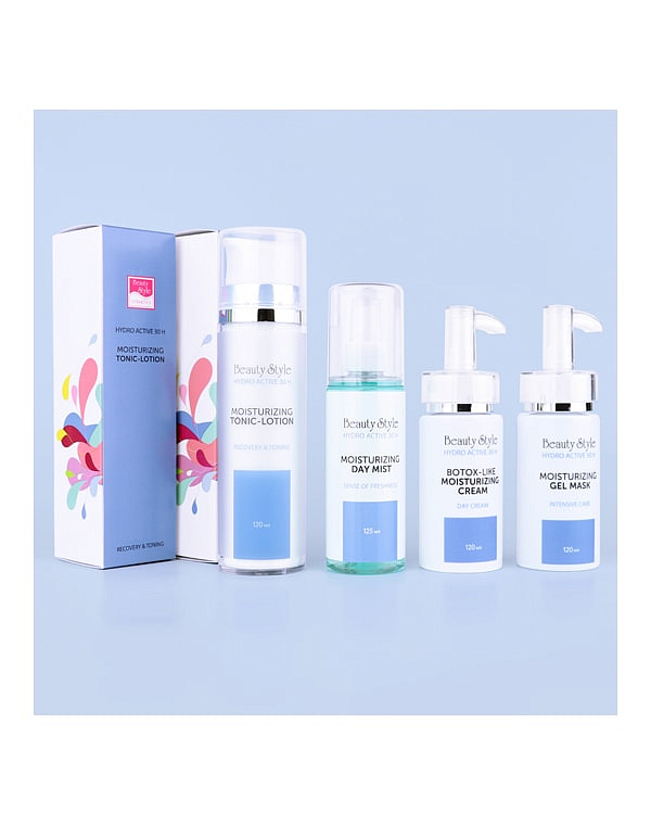 Увлажняющая маска-желе "Hydro active 30 h" пролонгированного действия, Beauty Style 7