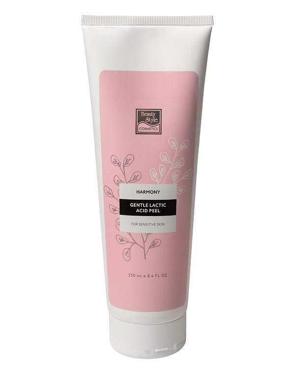 Пилинг-скатка с молочной кислотой для чувствительной кожи «Harmony» Beauty Style, 250 мл 1