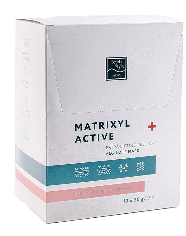 Альгинатная лифтинг-маска "Matrixyl Active +" 30 гр*10 шт Beauty Stylе 1