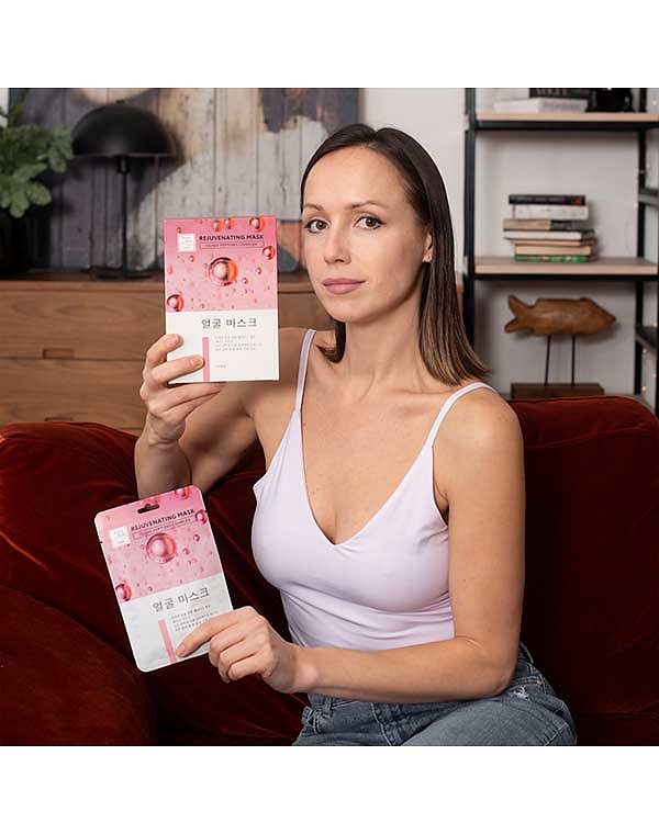 Омолаживающая тканевая маска с пептидами Упругость и тонус, 5 шт Beauty Style 6