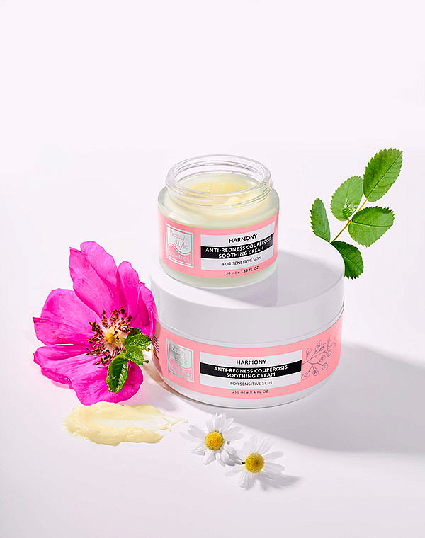 Успокаивающая маска "Антикупероз" против покраснений "Harmony" Beauty Style 7