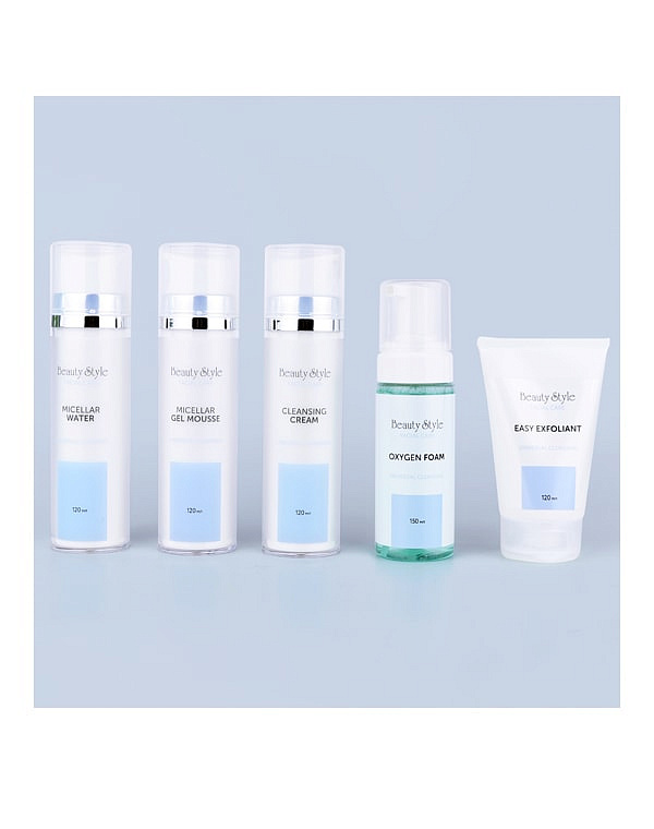 Легкий эксфолиант "Cleansing universal" с эффек микрошлифовки для всех типов кожи, Beauty Style 6