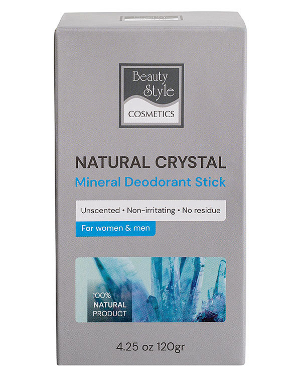Дезодорант кристалл натуральный без запаха для женщин и мужчин, Beauty Style, 120 г 4