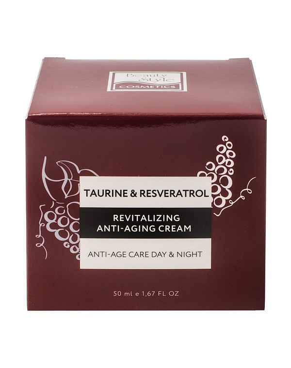 Крем возрождающий Anti Age plus 24 часа "Taurine & Resveratrol" 50 мл, 250 мл Beauty Style 7