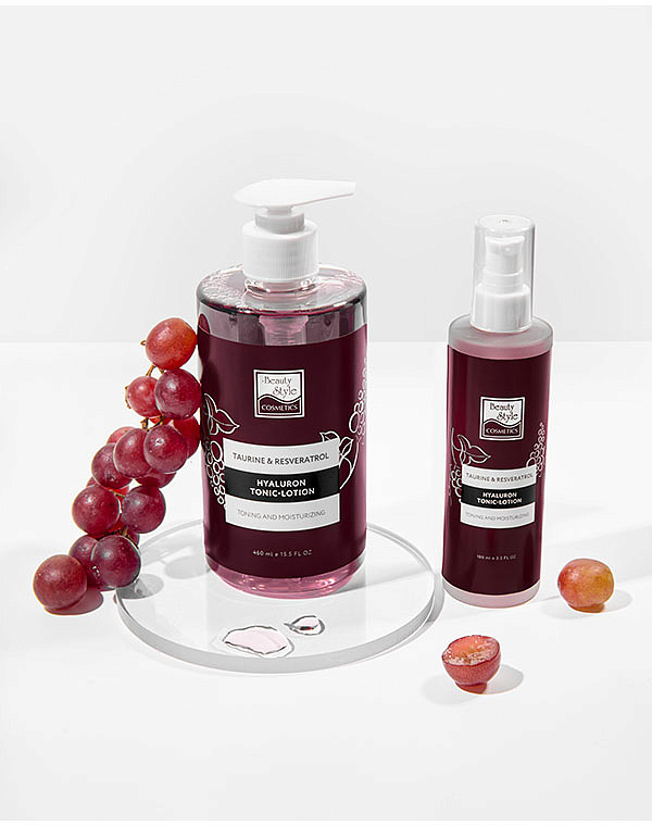 Гиалуроновый тоник "Taurine & Resveratrol" 100 мл, 460 мл Beauty Style 10