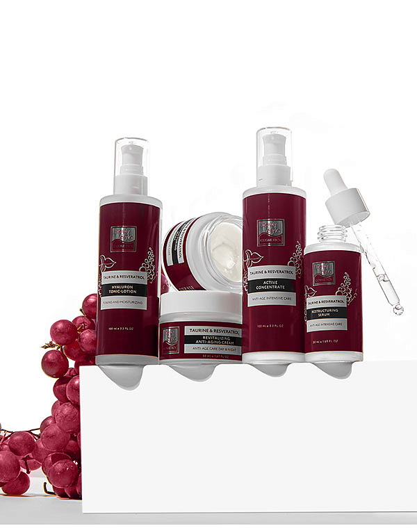 Крем возрождающий Anti Age plus 24 часа "Taurine & Resveratrol" 50 мл, 250 мл Beauty Style 11