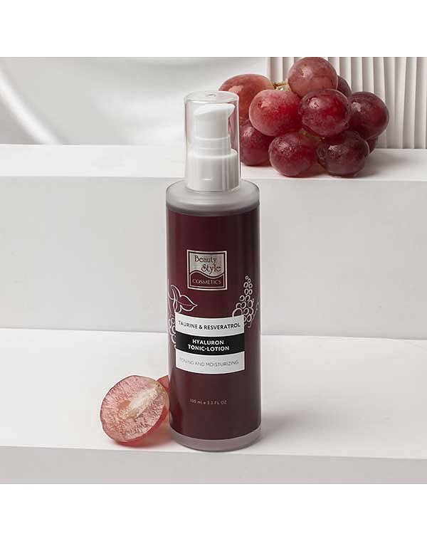 Гиалуроновый тоник "Taurine & Resveratrol" 100 мл, 460 мл Beauty Style 9