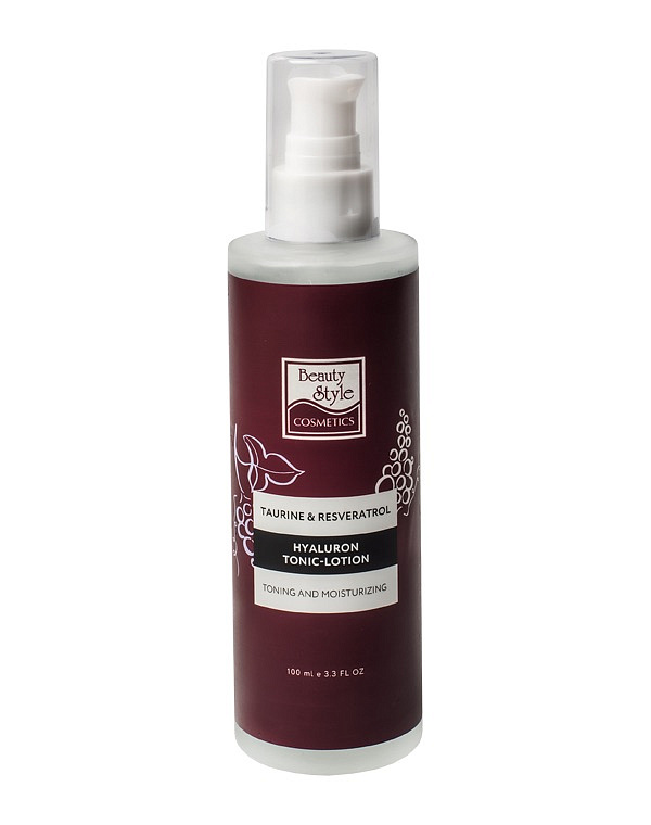 Гиалуроновый тоник "Taurine & Resveratrol" 100 мл, 460 мл Beauty Style 1