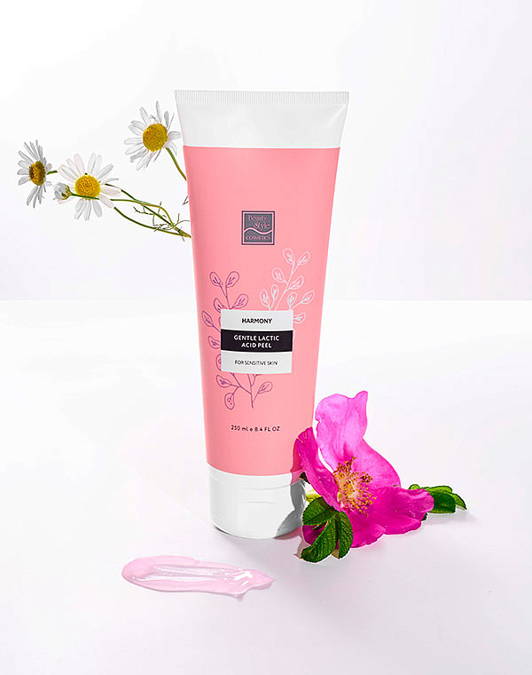Пилинг-скатка с молочной кислотой для чувствительной кожи «Harmony» Beauty Style, 250 мл 5