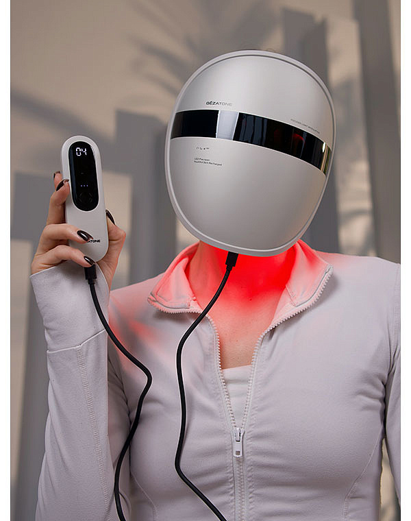 Тканевая маска для светотерапии лица Photon Age Firming, Gezatone, 5 х 30 мл 7