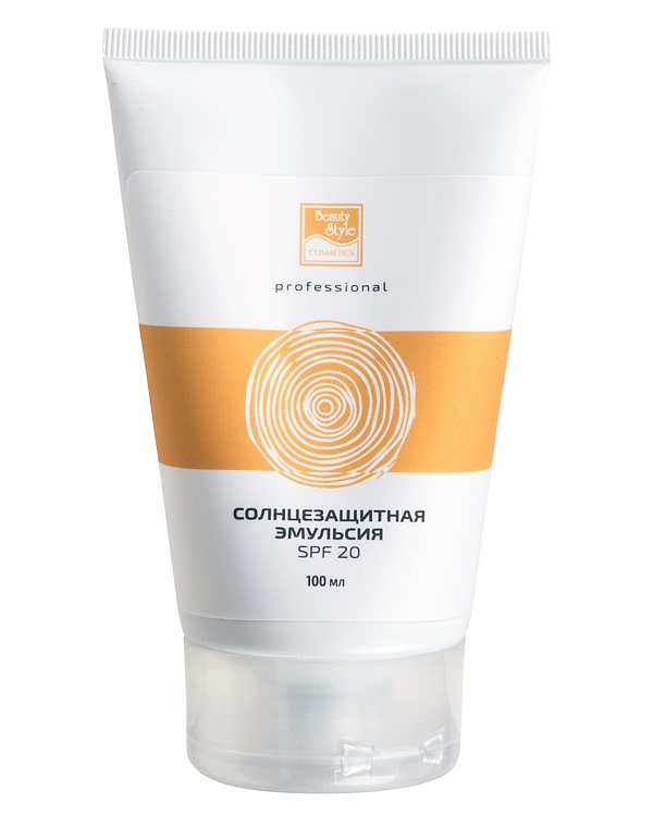 Солнцезащитная эмульсия с эктоином SPF20, 50/100 мл 2