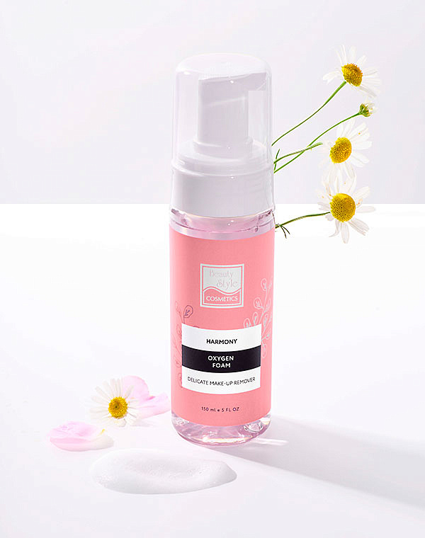 Кислородная пенка для умывания с хлопком "Harmony", Beauty style, 150 мл 6