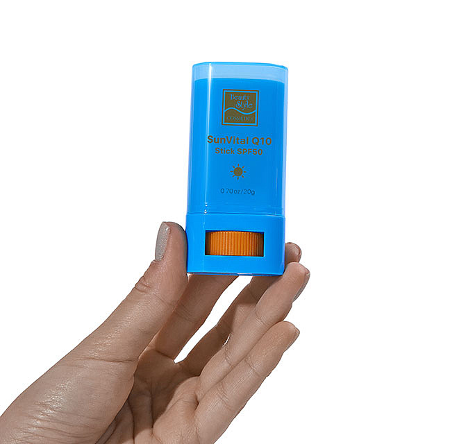 Солнцезащитный cтик SPF50 с Q10 и Витамином Е SunVital Beauty Style 6