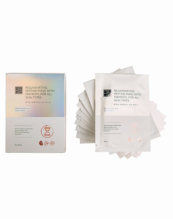 Шелковая омолаживающая пептидная маска с комплексом Ювинити и матриксилом «Омоложение» 10 шт х 30 мл Beauty Style 4