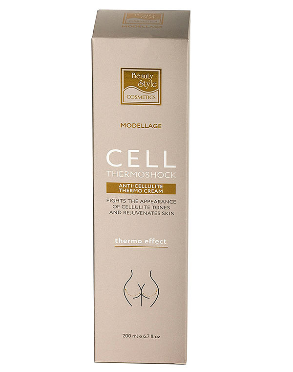 Антицеллюлитный крем "Cell Thermoshock" Modellage Beauty Style, 200 мл 3