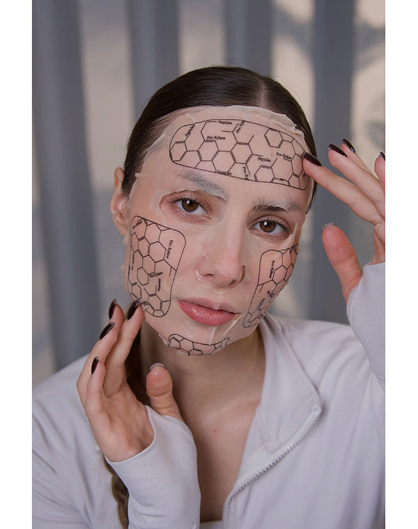 Тканевая маска для светотерапии лица Photon Age Firming, Gezatone, 5 х 30 мл 5