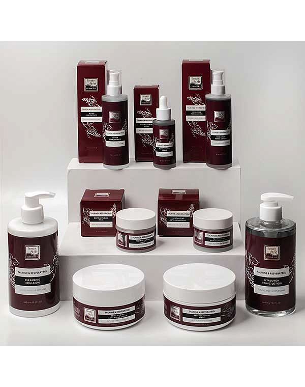 Реструктурирующая маска Anti Age plus "Taurine & Resveratrol" 50 мл, 250 мл Beauty Style 10