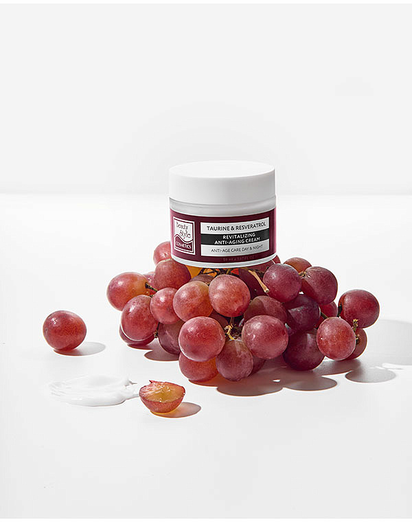 Крем возрождающий Anti Age plus 24 часа "Taurine & Resveratrol" 50 мл, 250 мл Beauty Style 10