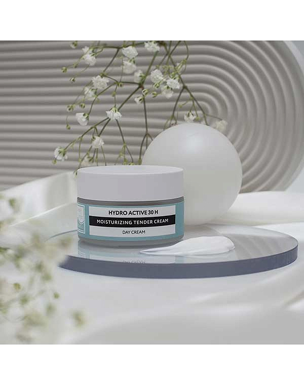 Нежный увлажняющий крем "Hyaluron - hydro active" SPF 15, Beauty Style 14