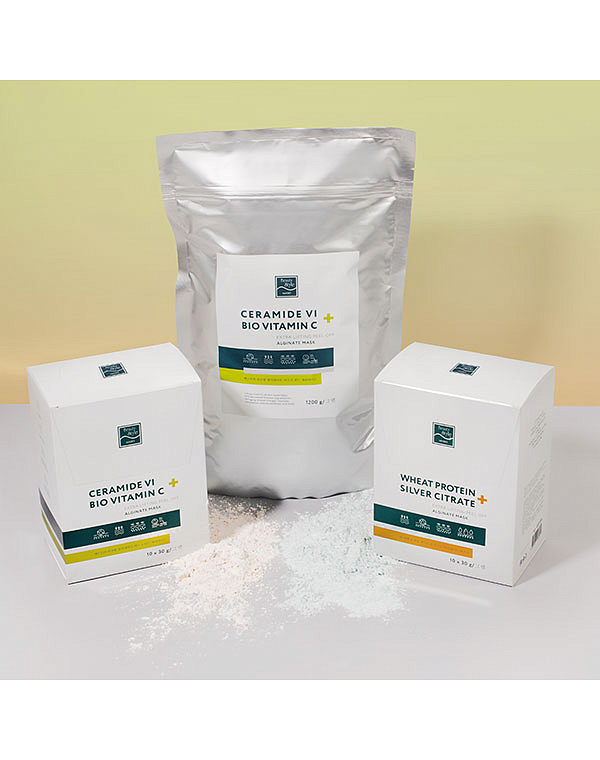 Альгинатная лифтинг-маска "Wheat protein + Silver Citrate" 10 шт * 30 гр Beauty Stylе 10